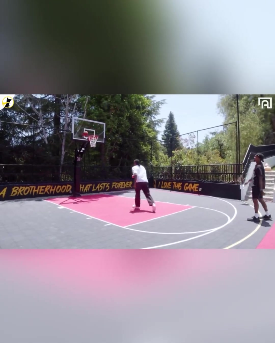 轻轻松松?路威脚穿空军一号单挑打败詹宁斯?